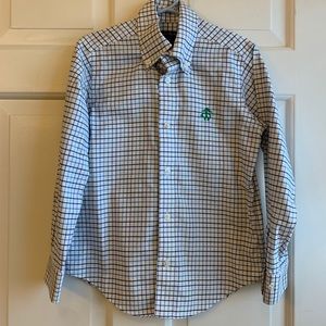 BROOKS BROTHERS Boys Non-Iron Gingham Sport Shirt